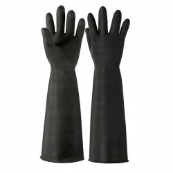 Guantes de látex industriales, medianos