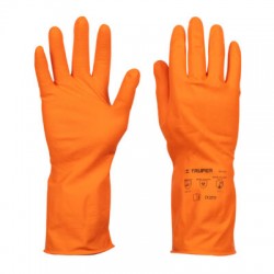Guantes de látex para limpieza, medianos
