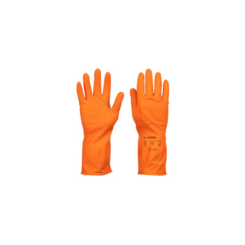 Guantes de látex para limpieza, medianos