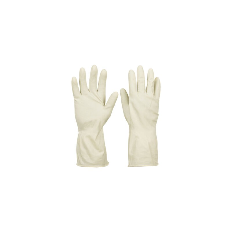 Guantes de látex para manejo de alimentos, grandes