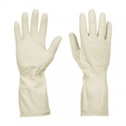 Guantes de látex para manejo de alimentos, medianos