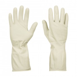 Guantes de látex para manejo de alimentos, medianos