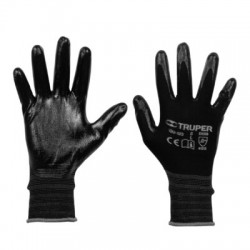 Guantes de nylon recubiertos de nitrilo, G