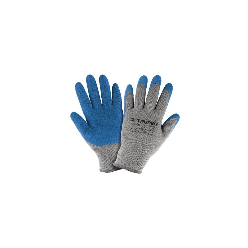 Guantes de poliéster recubiertos de latex, M