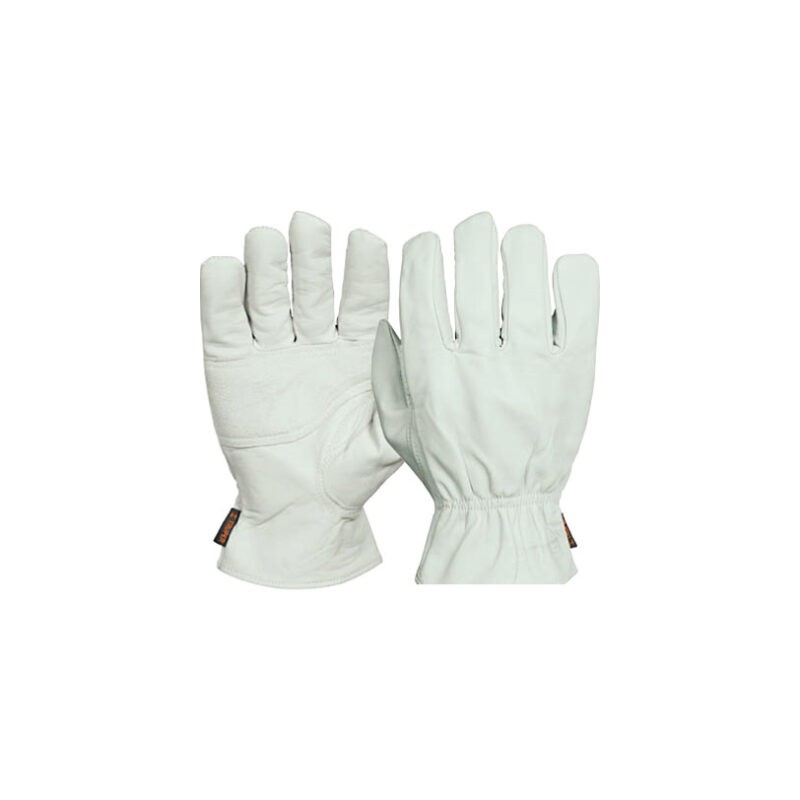 Guantes piel de cabra con refuerzo de carnaza