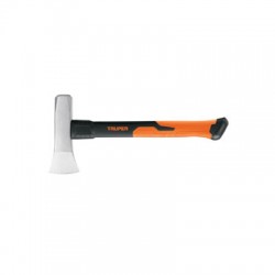 Hacha para rajar madera 3 lb, mango fibra de vidrio 16?