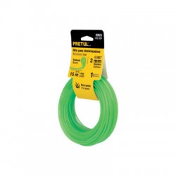 Hilo redondo, para desbrozadora, 2mm x15m, tarjeta