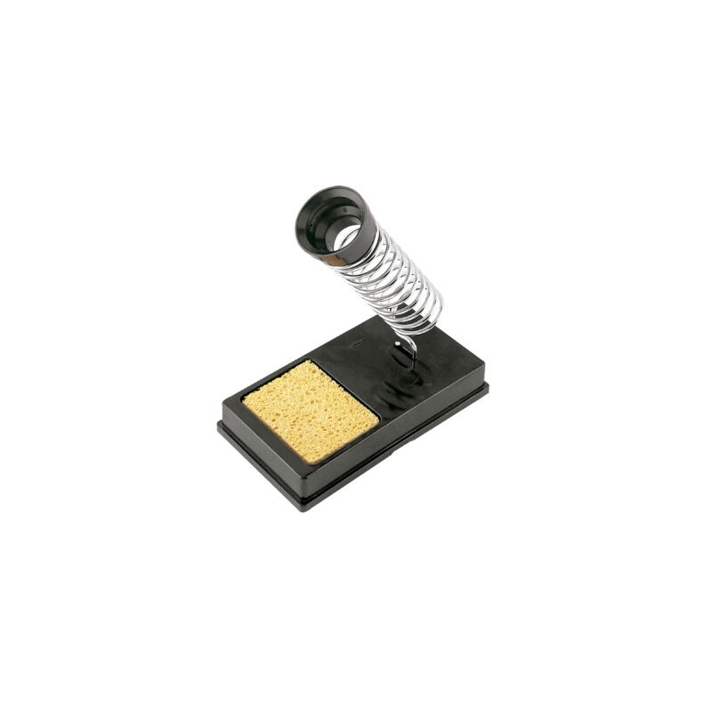 Base para cautín tipo lápiz con limpiador de esponja