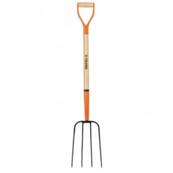 Bieldo para paja, 4 dientes, puño «Y»