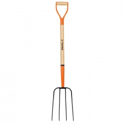 Bieldo para paja, 4 dientes, puño «Y»