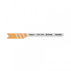 Blíster con 5 seguetas 14 DPP zanco «U» corte curvo madera