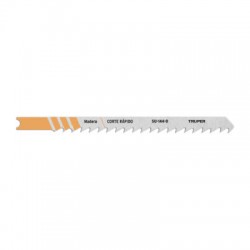 Blíster con 5 seguetas 6 DPP zanco «U» corte recto madera